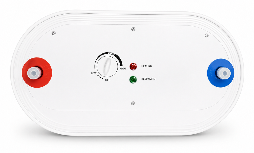 Бойлер Swan SPB-50w плаский slim 50л з сухим ТЕНом 2кВт вертикальний/горизонтальний SPB-50w фото