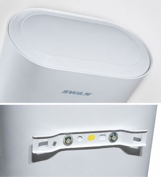 Бойлер Swan SPB-100w плаский slim 100л з сухим ТЕНом 2кВт вертикальний/горизонтальний SPB-100w фото